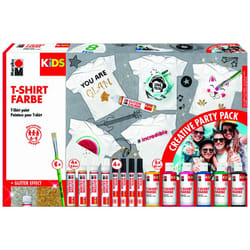 Marabu KiDS T-Shirt paint set Party Pack Peinture pour textile 480 ml 10 pièce(s)