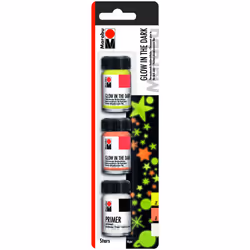Marabu STARS, 15 ml, Orange, Jaune, 2 pièce(s)