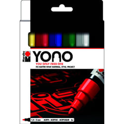 Marabu YONO Noir, Bleu, Vert, Rouge, Blanc, Jaune 1 pièce(s)