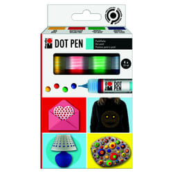 Marabu Dot Pen Peinture à l'eau 25 ml 4 pièce(s)