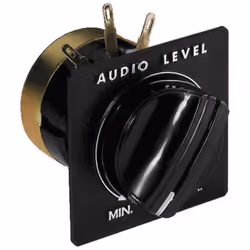 Monacor LP-100-8, Contrôle du volume rotatif, Noir, 8 Ohm, 15 W