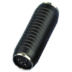 Monacor NTA-55 changeur de genre de câble 5-p Noir