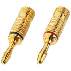 Monacor BP-100G connecteur de fils Banana Or