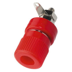 Monacor BP-360/RT connecteur de fils Binding post Rouge