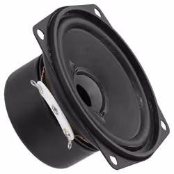 Monacor SP-7/4SQS, Enceinte voiture haut-parleur large bande, 4 W, Rectangulaire, 8 W, 4 Ohm, 3 - 17000 Hz