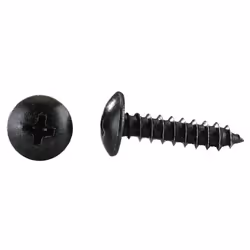 Monacor MZF-4018, Vis, Métal, Bois, Tête bombée, 4 mm, PH (Phillips)