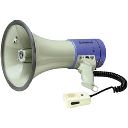 Monacor TM-27 Extérieure 25 W Bleu, Blanc