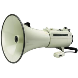 Monacor TM-45 Mégaphone avec microphone à main, sons intégrés Y256931