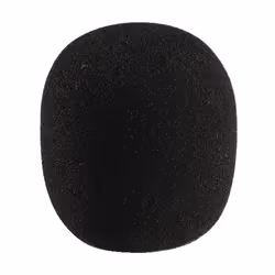 Monacor WS-60, DM-2500, Noir, mousse, 6 cm, 70 mm