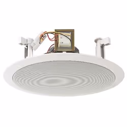 Monacor EDL-28, 1.0 canaux, 10 W, 60 - 14000 Hz, Blanc