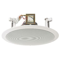 Monacor EDL-28 haut-parleur Blanc 10 W
