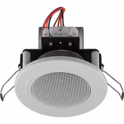 Monacor EDL-82/WS, Plafonnier, Métal, 0 - 40 °C, 6 W, 200 - 20000 Hz, 86 dB