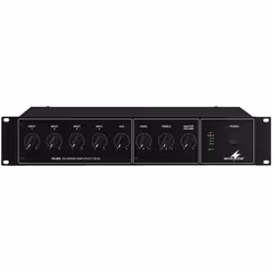 Monacor PA-900, 2%, 92 dB, 4 Ohm, 120 W, 50 - 15000 Hz, XLR / RCA