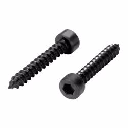 Monacor MZF-8616, Vis, Bois, Allen (hex), Noir, 25 mm, 16 pièce(s)