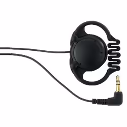 Monacor ES-16, Avec fil, 20 - 20000 Hz, Musique, Écouteurs, Noir