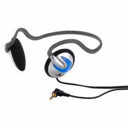 Monacor MD-260, Avec fil, 20 - 20000 Hz, Musique, 32 g, Écouteurs, Gris, Argent
