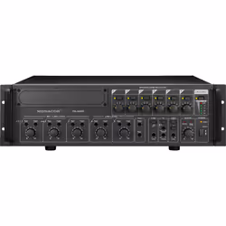 Monacor PA-6600, 5.0 canaux, 850 W, 1%, 80 dB, 55 - 16000 Hz, Bornes à vis