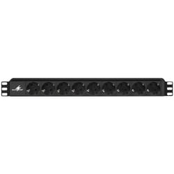 Monacor RCS-92/SW boîtier rack de puissance 19U Noir