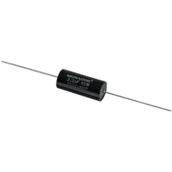 Monacor MKPA-22 différente capacité Noir Cylindrique