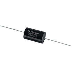 Monacor MKPA-47 différente capacité Noir Cylindrique