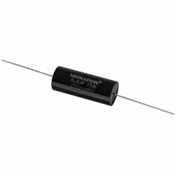 Monacor MKPA-68, Pellicule, Cylindrique, Noir, 6800 nF, 250 V, 45 mm