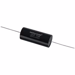 Monacor MKPA-150, Pellicule, Cylindrique, Noir, 15000 nF, 250 V, 56 mm