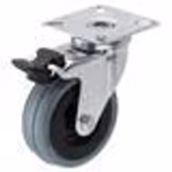Fixation pour enceintes - pied denceintes - support denceintes Blickle - 11.8980 - Roulette pivotante avec frein