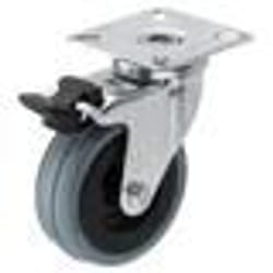 Fixation pour enceintes - pied denceintes - support denceintes Blickle - 11.8980 - Roulette pivotante avec frein