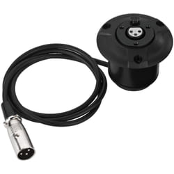 Monacor XLR-703JSM câble audio 1,2 m XLR (3-pin) Noir