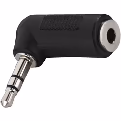 Monacor NTA-335A, 3.5 mm, 3,5 mm, Noir