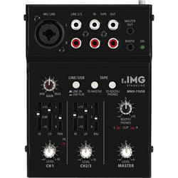 IMG Stage Line MMX-11USB 2 canaux 20 - 20000 Hz Noir