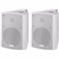 traits Système d’enceintes stéréo 2 voies actives, 2x40 WMAX, 2x20 WRMS Ce set comprend une enceinte passive et une enceinte  ...