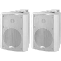 Monacor - MKA-50SET/WS Set de haut-parleurs 2 voies à montage en saillie 10 w 1 paire(s) W980111