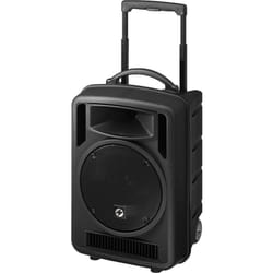 Monacor TXA-1022CD systeme de sonorisation Système d'adresse publique autoportant 120 W Noir