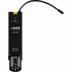 IMG Stage Line FLY-16R, Portable (récepteur sur le corps), Ultra Haute Fréquence (UHF), 823 - 832 MHz, 30 - 17000 Hz, 16 cana ...