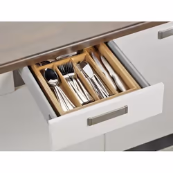 Esmeyer SIMON, Organisateur de câbles, Plateau, Tiroir de placard, Couverts, Bois, Bambou