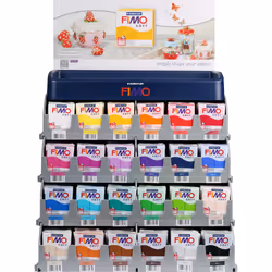 GRAINE CREATIVE Présentoir Fimo Soft Plein 288 Pains 57G / 8020 Vs, Multicolore, 14 an(s), Garçon/Fille, Pâte à modeler, Alle ...