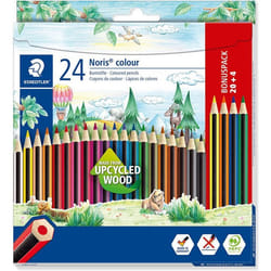 Crayon de couleur - STAEDTLER - Noris colour 185 - Pack de 24 - Assorties - Ergonomique
