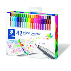Staedtler triplus fineliner 334 stylo fin Multicolore 42 pièce(s)