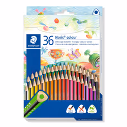 Staedtler Noris colour 187, Noir, Bleu, Bordeaux, Marron, Cyan, Vert, Gris, Bleu clair, Vert clair, Gris clair, Magenta,...,  ...