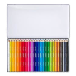 Crayons de couleur triangulaires boîte métal - Staedtler - 36 couleurs - ABS