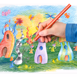 Staedtler 128 Noir, Bleu, Bordeaux, Marron, Vert, Bleu clair, Vert clair, Orange, Pêche, Rouge, Violet, Jaune 12 pièce(s) - Vue supplémentaire 4