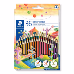 Staedtler Noris colour 185, Multicolore, 36 pièce(s)