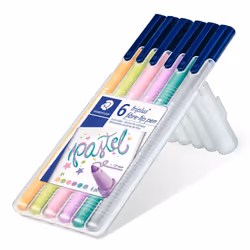 Staedtler Triplus, Multicolore, 6 pièce(s), Stylos gel