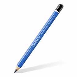 Staedtler 100J, 6B, Bleu, Art, Dessin graphique, Loisir, Bureau, École, Technical drawing, Allemagne, 5,3 mm, 1 pièce(s)