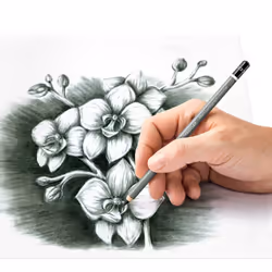 Staedtler 100C-S fusain 1 pièce(s) Noir