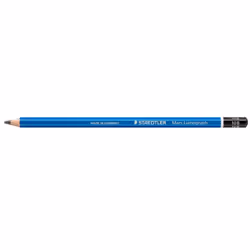 Staedtler Mars Lumograph, 10B, Bleu, Hexagonal, Art, Dessin graphique, Loisir, Bureau, École, Technical drawing, Allemagne, P ...