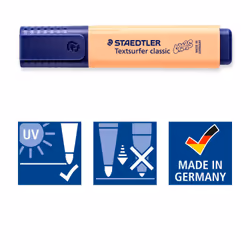 Staedtler 364 C marqueur 6 pièce(s) Pointe biseautée Citron vert, Menthe, Pêche, Rose, Violet, Jaune - Vue supplémentaire 5