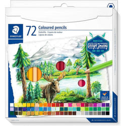 Crayons de couleur - STAEDTLER - 146C - 72 couleurs - Mine douce 3 mm - Design Journey