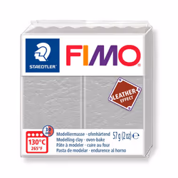 Staedtler FIMO 8010, Pâte à modeler, Gris, Adulte, 1 pièce(s), 1 couleurs, 130 °C